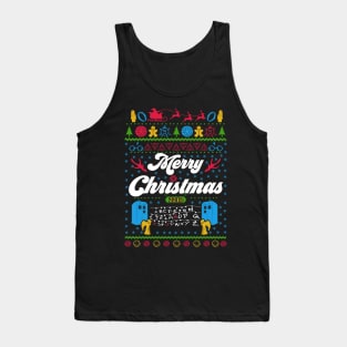 Multifandom Ugly Christmas Sweatshirt Tank Top